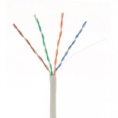 Кабель UTP кат. 5E, 4 пары solid, PVC, (в бухте 305м) ULAN UEC-UU004-5E-PVC-GY