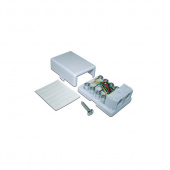 Розетка телефонная RJ-12 двойная TWT TWT-SS1-12-WH