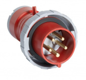 Вилка кабельная IP44 3P+N+T 380V 32A 03106
