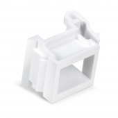 Вставка Keystone Jack, для проходного адаптера SC или dLC Hyperline KJ1-SC/DLC-WH