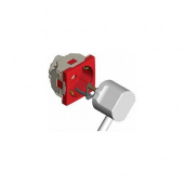 Механизм розетки 2К+З для 47серии, красный Efapel 47131 SVM