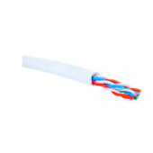 Кабель UTP кат. 5Е, 4 пары solid, LSZH нг(А)-HFLTx, (в бухте 305м) Eurolan 19C-U5-23WT-B305, белый