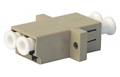Адаптер ВО проходной LС-LC MM Duplex, Hyperline DLC-DLC-MM