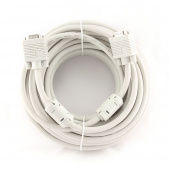 Кабель VGA Premium п/п (монитор-видеокарта, экран., феррит.кольца)  5м, CC-PPVGA-5M