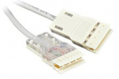 Кабель Patch Cord 110-110, PVC, 2м, 4 пары