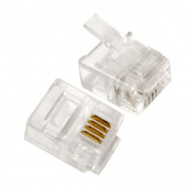 Коннектор RJ-11 (6P4C) Cablexpert MP-6p4c 5