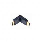 Переходник HDMI-HDMI Cablexpert 19F 19M, вращающийся на 180 град, золотые разъемы