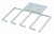 Кабельная гребенка Hyperline CMW-4U-CMB