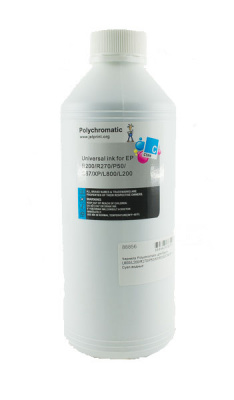 Чернила Polychromatic для Epson L800 Cyan 1 л
