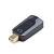 Переходник miniDisplayPort - HDMI, 20M/19F, черный, Cablexpert A-mDPM-HDMIF-01
