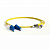 Кабель Patch cord SC-FC Hyperline FC-9-SC-FC-UPC-1M, SM 9/125, SC/UPC-FC/UPC, duplex, LSZH, 1м