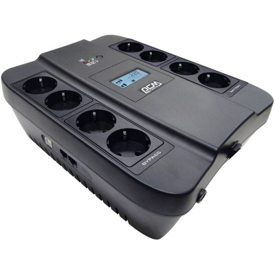 Источник бесперебойного питания Powercom Spider SPD-750U LCD 450Вт 750ВА черный