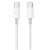Кабель USB Type-C(m) - USB Type-C(m),  1.5м, белый, 5А, ZMI 100W (ZMKAL08ECNWH)