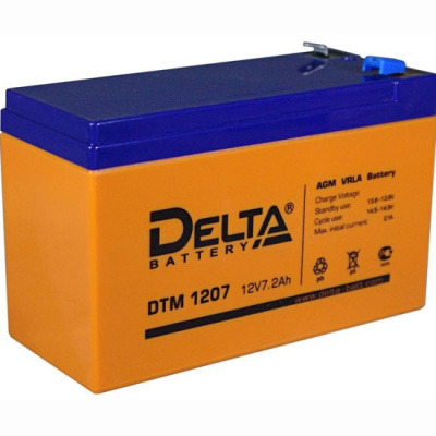 Аккумуляторная батарея Delta DTM1207 12В, 7Ач