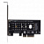 Адаптер PCI-E M.2 NGFF for SSD V2 + Heatsink Ret