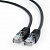 Кабель Patch Cord RJ45, UTP, Cat-5e, PVC, 3m, черный Gembird PP12-3M/BK