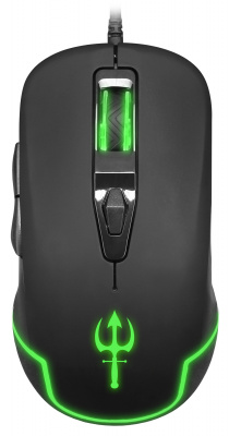 Мышь Oklick 925G STORM черный оптическая (3200dpi) USB игровая (6 кнопок)