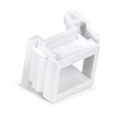 Вставка Keystone Jack, для проходного адаптера SC или dLC Hyperline KJ1-SC/DLC-WH