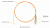 Кабель Pigtail SC MM 50/125, SC/UPC, 1 м, PVC NIKOMAX NMF-PT1M2A0-SCU-XXX-001-2