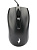 Мышь Gembird MOP-110, USB, black, 1000 dpi, прорезиненное колесо, 1.8м