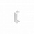 Накладка на стык кабель-канала 20x12мм Legrand Metra 638126
