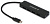 USB-Hub Gembird UHB-C424, USB 3.0, 4 порта USB, с доп.питанием (порт Type-C), кабель Type-C 19 см